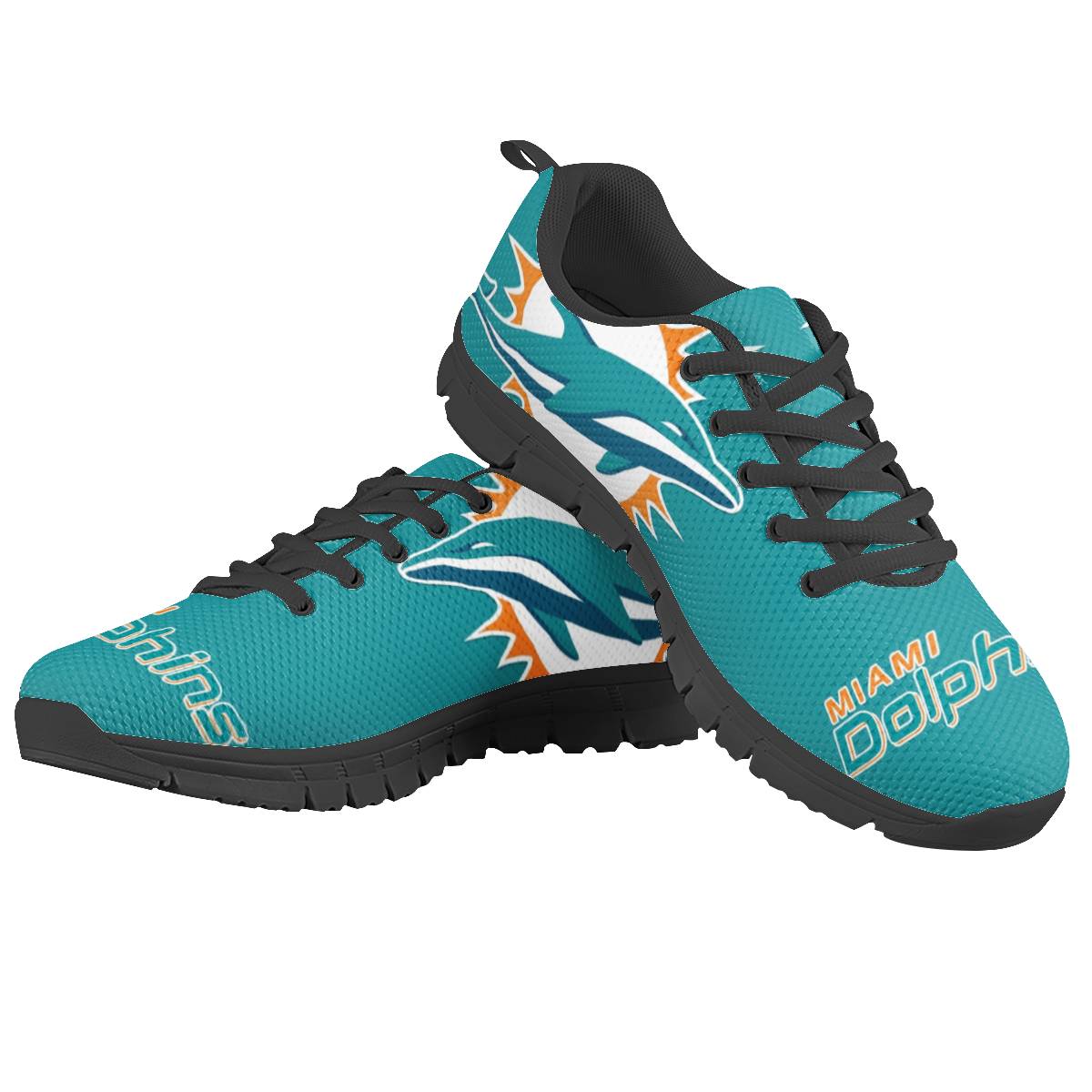 Women's Miami Dolphins AQ Running Shoes 001
